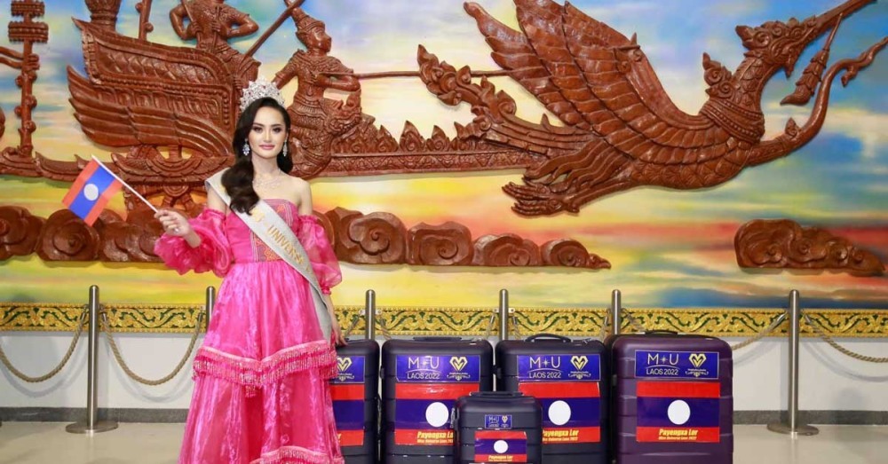 MissNews Miss Universe Laos Departs for US to Compete in Global Pageant